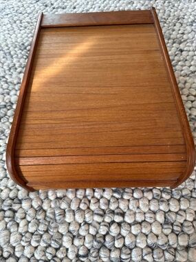 Kalmar Vintage Retro Teak Cassette Tape Storage Box - Super Rare